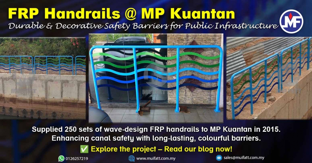 FRP Handrail Project for Majlis Perbandaran Kuantan