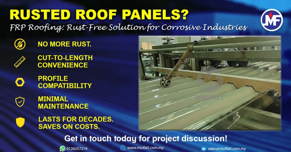 Rust Problems? Discover Why FRP Roofing Is the Superior Choice