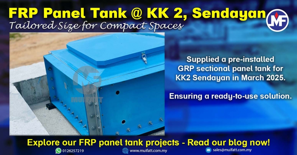Klinik Kesihatan 2 Sendayan GRP Tank Project