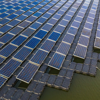 Floating Solar Power Plant and It's Mounting Structure