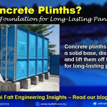 Mui Fatt Engineering Insights - Panel Tank Concrete Plinth
