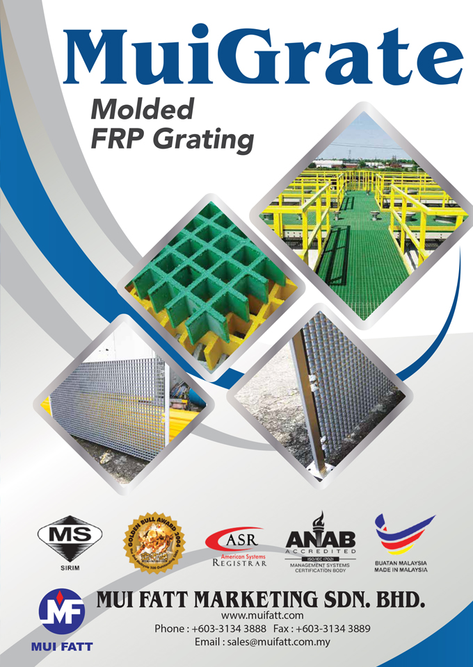 Molded FRP Grating