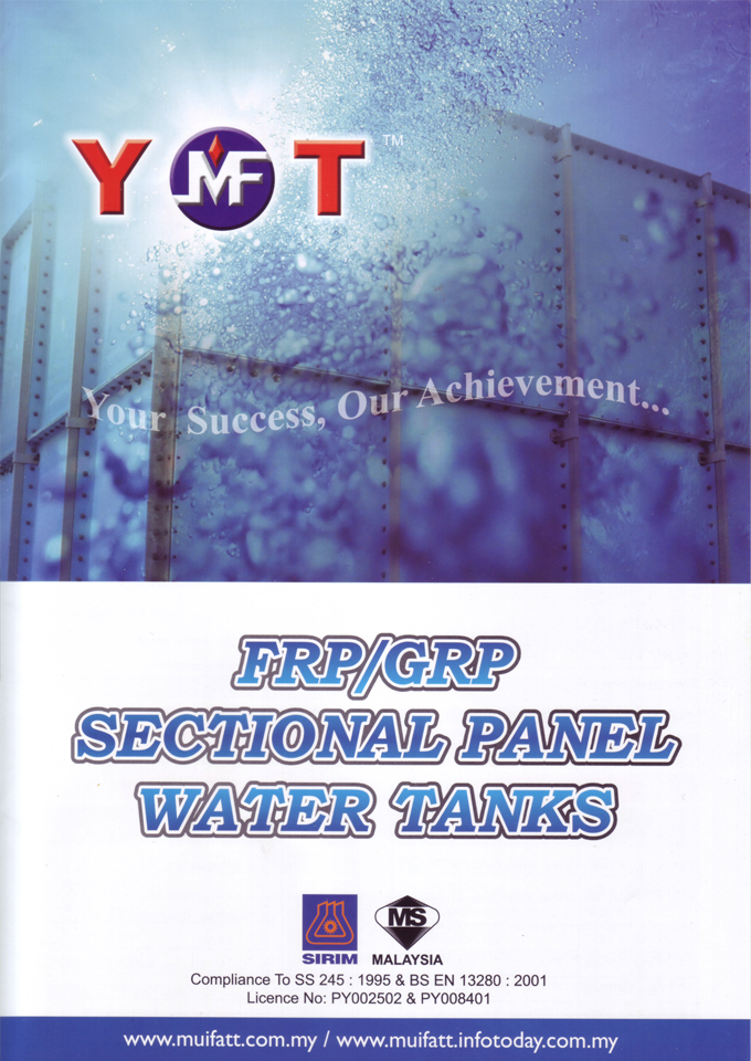 FRP/GRP Sectional Panel Water Tank