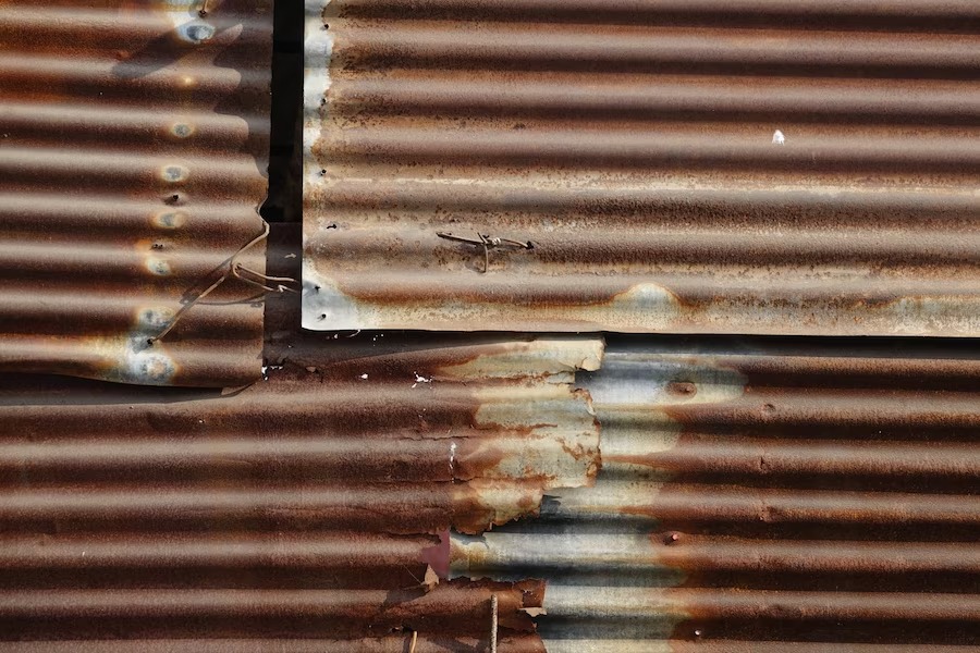 Rusted Metal Deck