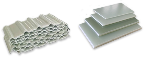 FRP Roofing Sheet and FRP Panel as Cooling Tower Casing