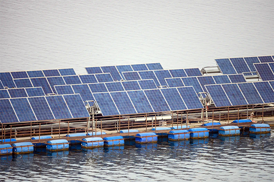 Floating Solar Panel Plant, Floating Solar Photovoltaic in Sarawak, Malaysia