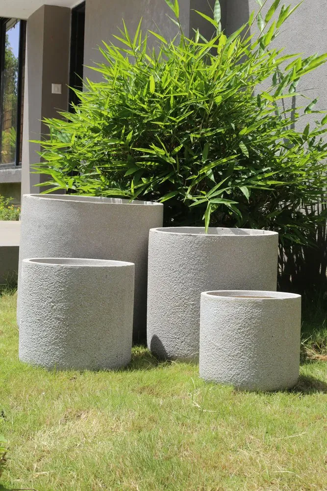 Outdoor Fiberglass Planter Pots