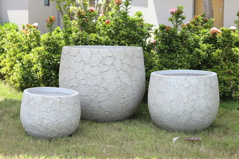 Landscape Fiberglass Planter Pots