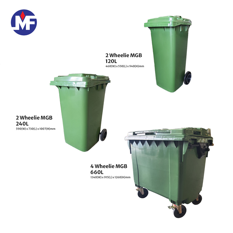 MGB Variation, Mobile Garbage Bin selection from Mui Fatt