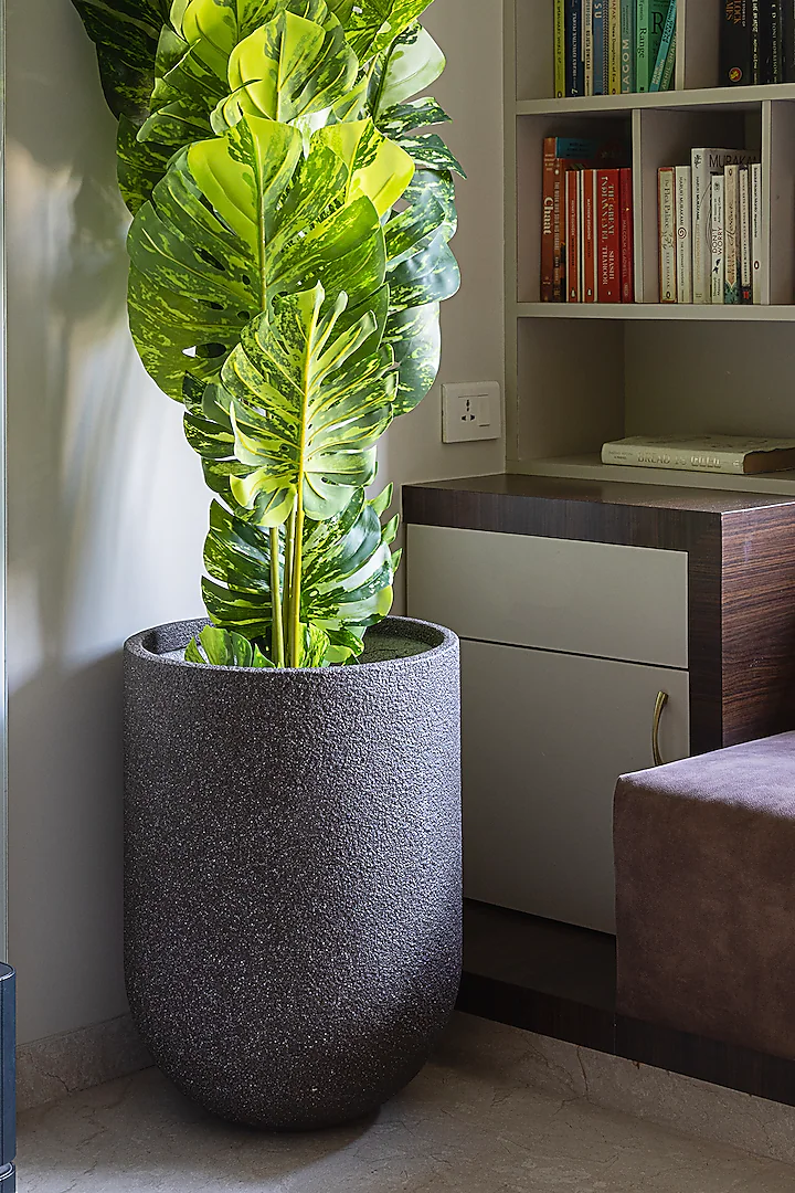 Indoor Fiberglass Planter Pot