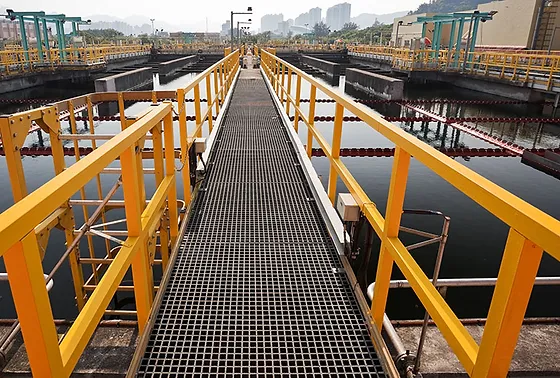 FRP Grating Walkway