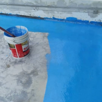 Effective waterproofing with fiberglass reinforcement 2