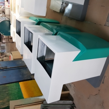 Fiberglass Petrol Station Bin