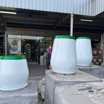 Fiberglass Planter Pot