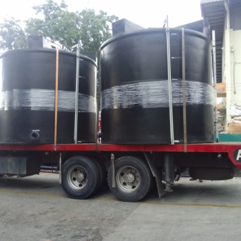 PE CLOSE TOP WATER TANK 10,000 liter span approved