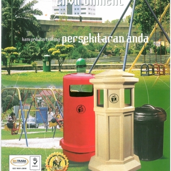 Polyethylene Waste Bin