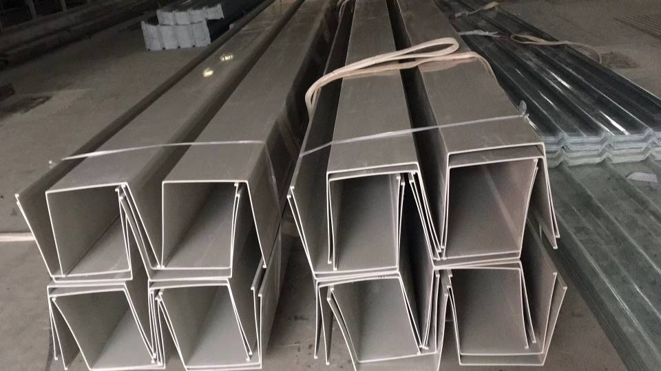 Fiberglass Rain water Gutter