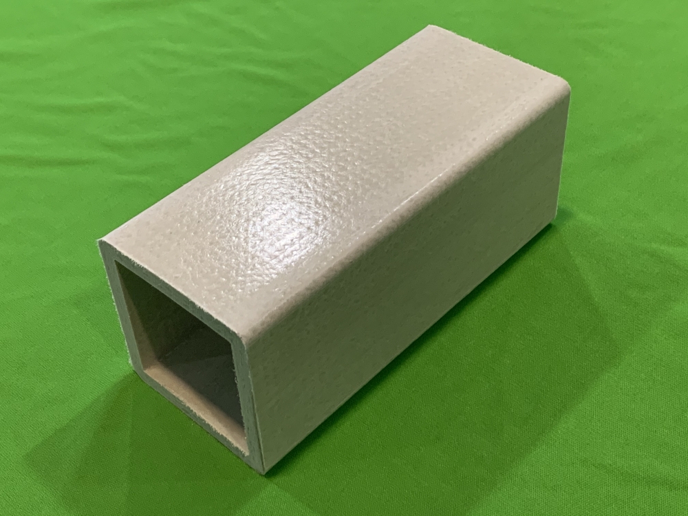FIBERGLASS SQUARE TUBE 2.5 x 2.5