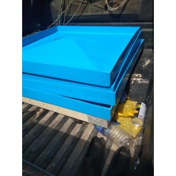 2000L GRP FRP Sectional Panel Tank Two Meter Height Series 1x1x2