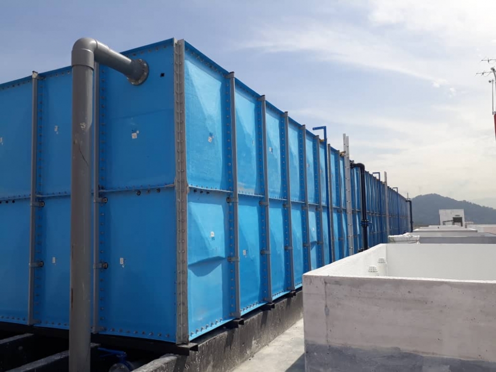 FRP GRP Sectional Panel Water Tankstorage cistern tank