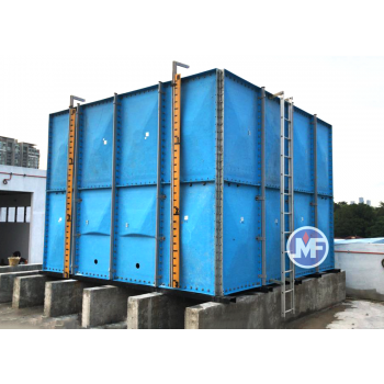 48000L GRP FRP Sectional Panel Tank Three Meter Series Height 4m x 4m x 3mH