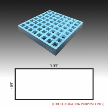 MG 25-20 Standard panel 4ft x 12ft (Minimesh)