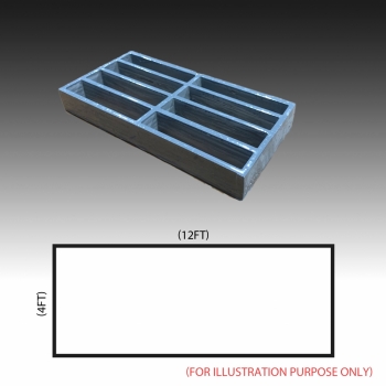 MG 25-100 Standard panel 4ft x 13.5ft (Long)