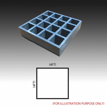 MG 38-38 Cut-to-Size 4ft x 4ft (Square)
