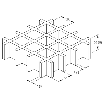 MG 38-38 Cut-to-Size 4ft x 4ft (Square)