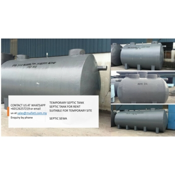 Mechanical Septic Tank MST 40-150 PE RENTAL