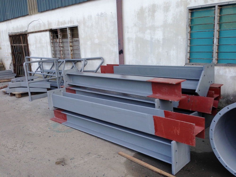FRP Lamination - Steel Sturcture