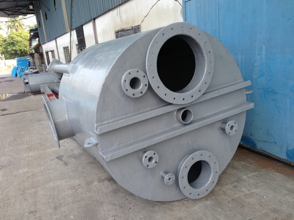 FRP Lamination - Mild Steel Tank