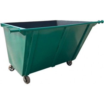 MS Mild Steel Leach Bin 1500 Liter Tong Sampah Besi