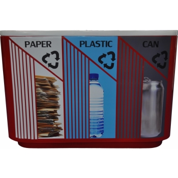 RS2630 Recycling Bin (Red)