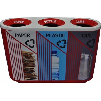 RS2630 Recycling Bin (Red)