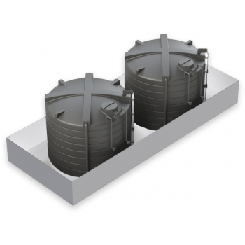 Fiberglass Reinforced Plastics Double Containment Tank