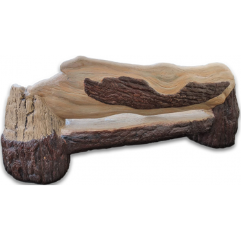 FRP Tree Trunk Bench