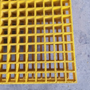 GRP GRID FRP PANEL 38mm H MALAYSIA YELLOW