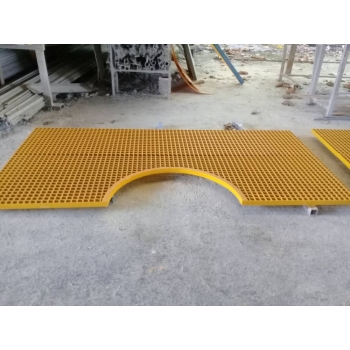 GRP GRID FRP PANEL 38mm H MALAYSIA YELLOW