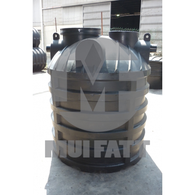 KL 2 PE Septic Tank 3-5 PE, 2,000 L, Vertical