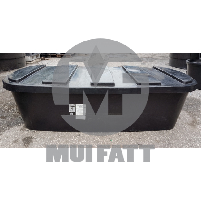 SG 100-150 A Special Size SEGI Rectangular Open Top PE Water Tank 150 Gallon (681 L)