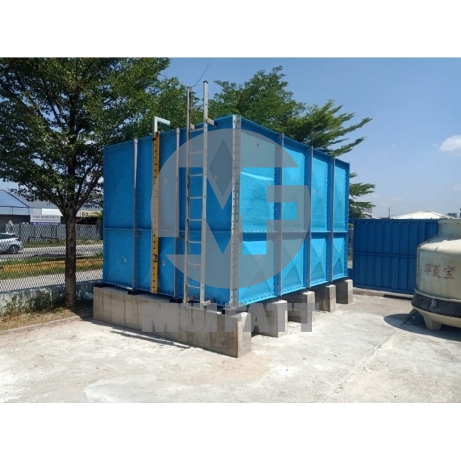 FRP Tangki Enap Cemar – Tangki Gentian Kaca untuk Rawatan Air Sisa Industri dan Domestik