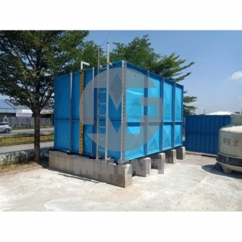 FRP Tangki Enap Cemar – Tangki Gentian Kaca untuk Rawatan Air Sisa Industri dan Domestik thumbnail 1