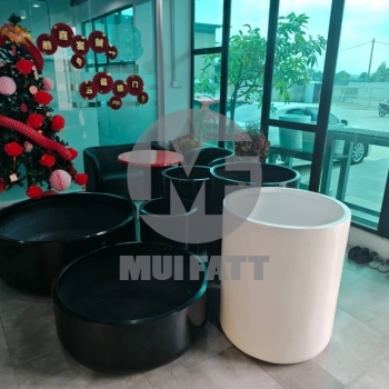Round Bowl 1000 Round FRP Planter Pot (1000 dia x 400 H mm) thumbnail 1